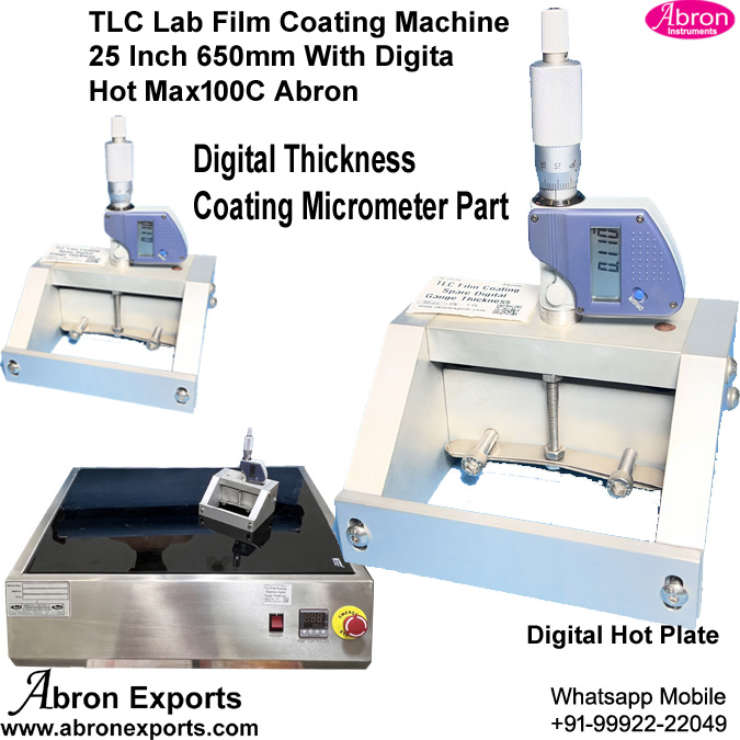 TLC Lab Film Coating Micrometer LCD Part Machine 25 Inch 650mm for Digita Hot Max100C Abron AC-291TVP 